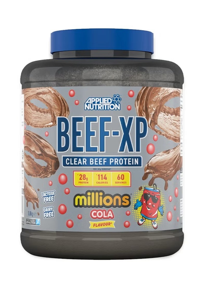 Applied Nutrition - Clear Hydrolysed Beef-Xp Protein, Millions Cola, 60 Servings  - 1.8 KG - Image 1