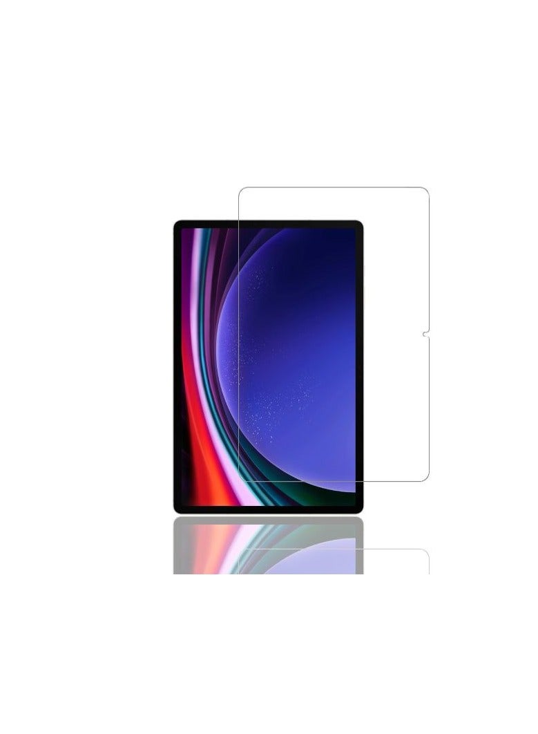 بروستايل واقي شاشة لجهاز سامسونج جالكسي تاب S9 (2023) - زجاج مقسّى، شفاف عالي الوضوح، تغطية كاملة، مضاد للخدش