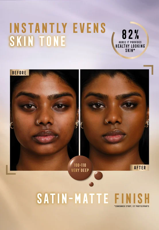 Max Factor Miracle Pure 2in1 Skin Reset Serum Foundation - 30-40 - Fair to Light, 30ml