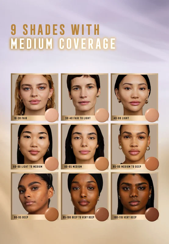 Max Factor Miracle Pure 2in1 Skin Reset Serum Foundation - 30-40 - Fair to Light, 30ml
