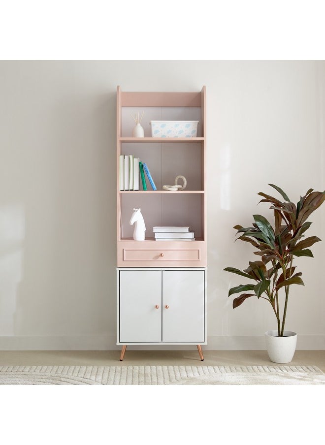 Home Box - Carmine Bookcase with 2-Doors and 1-Drawer 184 x 60 x 40 cm - Image 1