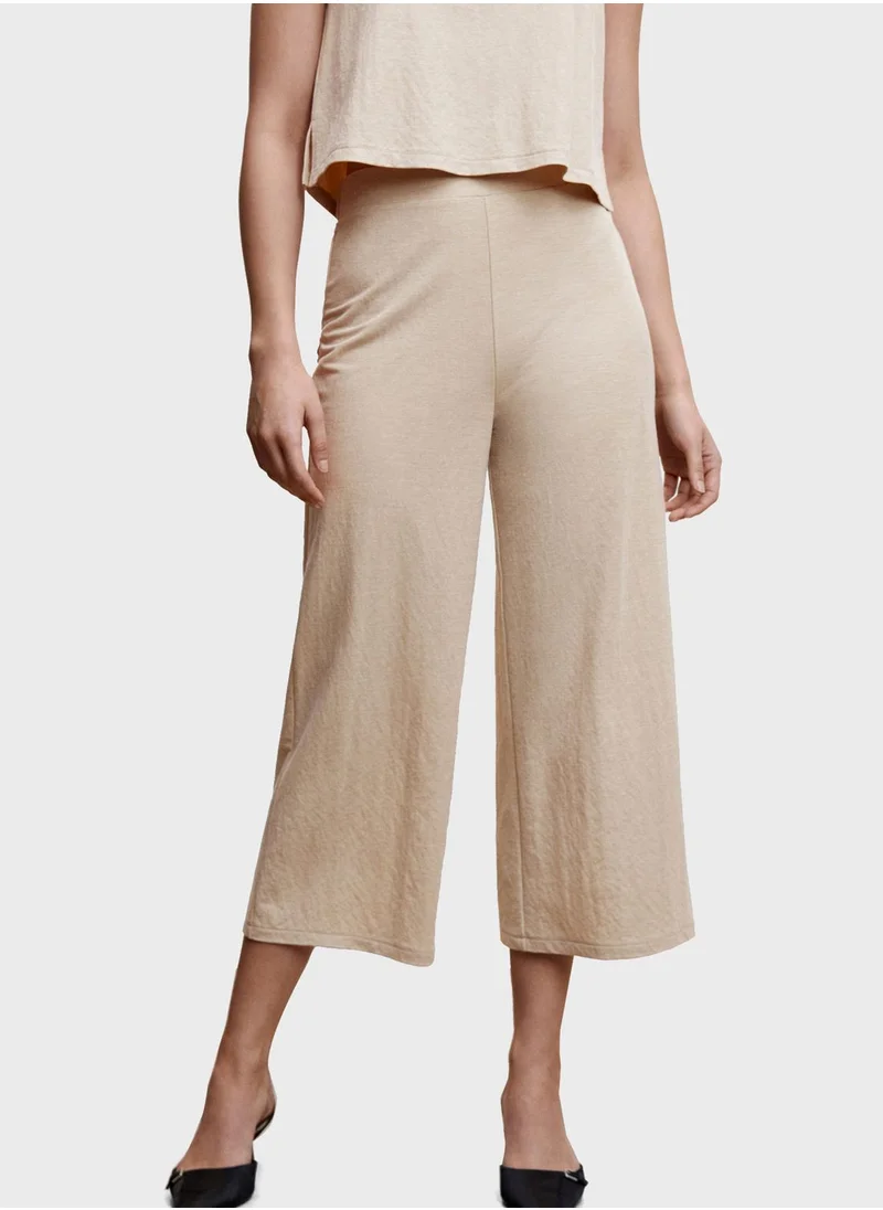 MANGO High Waist Pants