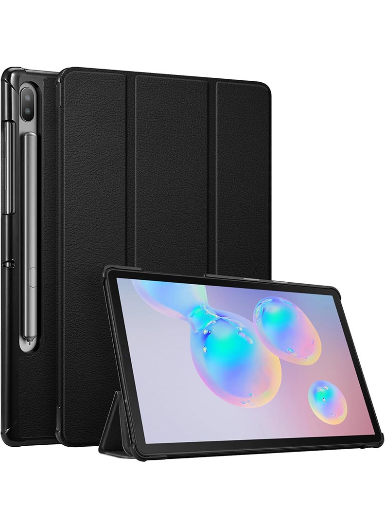 Theodor - Protective Flip Case For Samsung Galaxy Tab S6 With Trifold Stand Auto Wake Sleep Shockproof Cover - Image 1