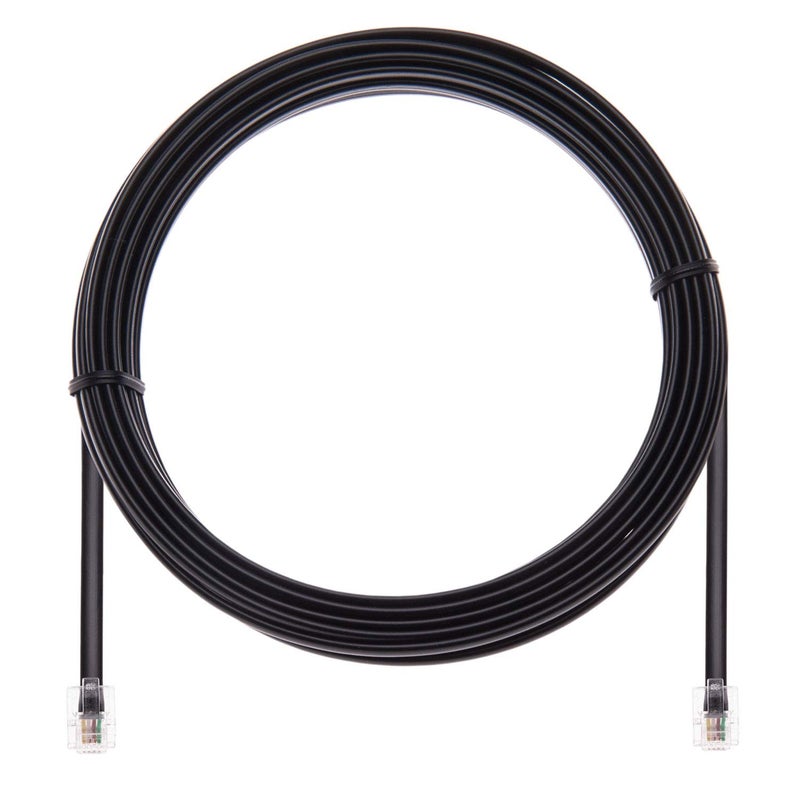 Keple RJ11 Cable ADSL 10ft Extension Lead Phone Cord Telephone Plug High Speed Xfinity Internet Broadband Male to Male Router and Modem to RJ11 Phone Socket/Microfilter/Landline Wire (Black) - Image 5
