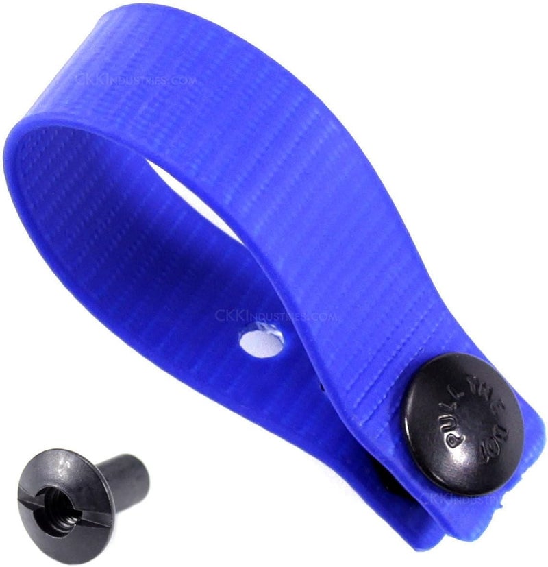 Holstex IWB Soft Belt Loops - w/Heavy Duty Rubberized Nylon Pull-The-Dot Security Snaps & Mounting Hardware - Holster Loops for IWB Carry - (Fit 1.25" to 2.00" Belts (Adjustable) - (Multi Colors) - Image 2