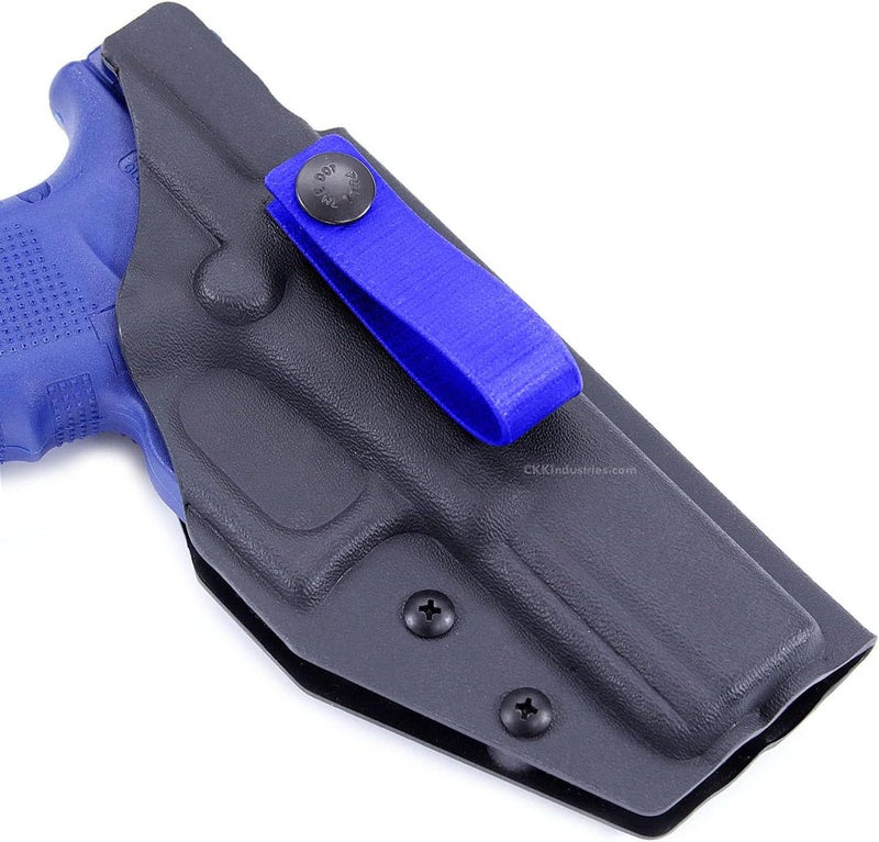 Holstex IWB Soft Belt Loops - w/Heavy Duty Rubberized Nylon Pull-The-Dot Security Snaps & Mounting Hardware - Holster Loops for IWB Carry - (Fit 1.25" to 2.00" Belts (Adjustable) - (Multi Colors) - Image 3