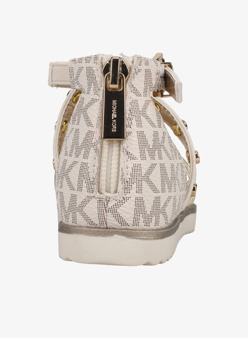 Michael Kors Youth Brandy Astrid Belted Ankle Strap Sandals - Image 3