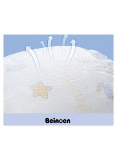 Beinoen Beinoen Premium Care Cloud Oxygen Baby Diapers Softest Absorption for Ultimate Skin Protection Size L, 40Pcs, Suitable For Babies 9-14kg  - Image 4