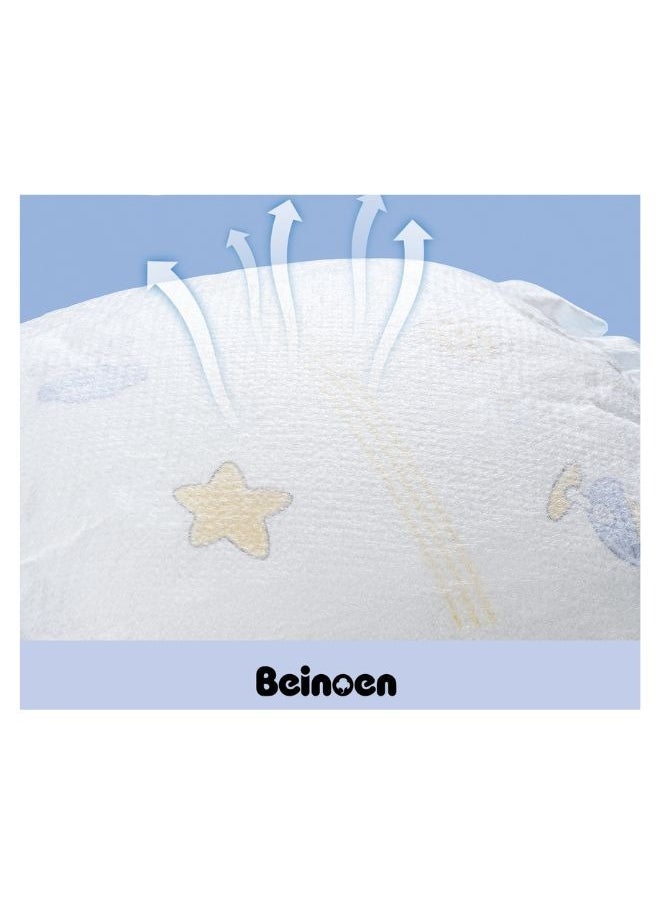 Beinoen Beinoen Premium Care Cloud Oxygen Baby Diapers Softest Absorption for Ultimate Skin Protection Size L, 40Pcs, Suitable For Babies 9-14kg  - Image 4