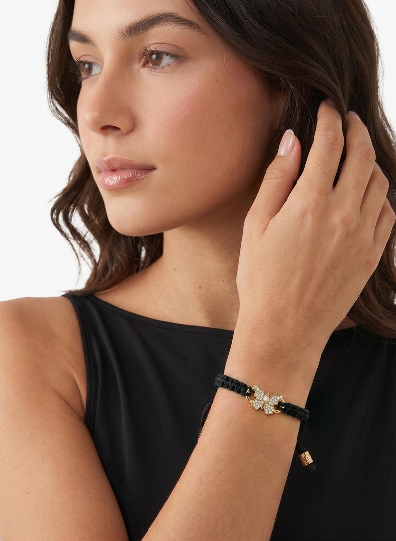 GUESS Pave Borboleta Woven Bracelet - Image 4