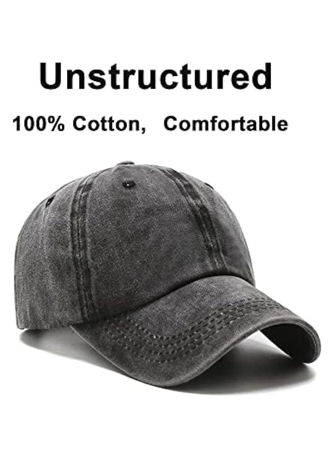NPJY Baseball Cap Golf Dad Hat Adjustable Original Classic Low Profile Cotton Hat Unconstructed Plain Cap Men Women - Image 4
