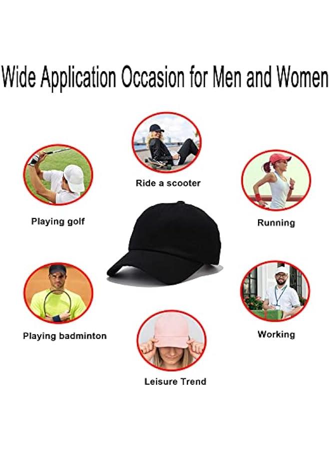 NPJY Baseball Cap Golf Dad Hat Adjustable Original Classic Low Profile Cotton Hat Unconstructed Plain Cap Men Women - Image 5