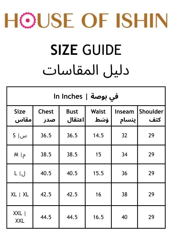 ISHIN - Straight Fit Embroidered Pattern Round Neck Three-Quarter Sleeves Blue Colour Woven Cotton Kurta Set for Women with Semi Elastic Closure - A Must-Have for Every Wardrobe - Image 1