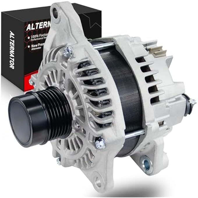 AOTPAT High Output Alternator for:-Dodge 2009 2020 Journey 2.4L L4,12V 160Amp, Alternador Replace # 04801490AA A2TX0281 4801490AA - Image 1