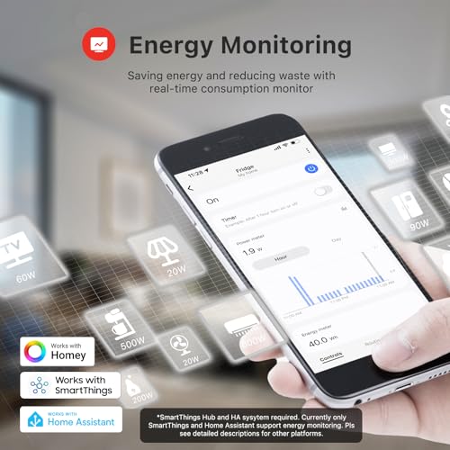 THIRDREALITY ZigBee Smart Plug 4 Pack with Real-time Energy Monitoring,15A Outlet, Zigbee Repeater,ETL Certified,ZigBee Hub Required,Work with Home Assistant,Compatible Echo Devices and SmartThings - Image 3