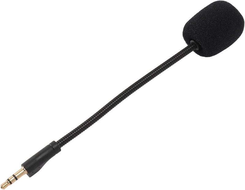 Ejoyous Replacement Game Mic, 3.5mm Gold Plated Jack Noise Cancelling Gaming Microphone with Foam Cover, for LogitechG PRO X Wireless Gaming Headsets - Image 4