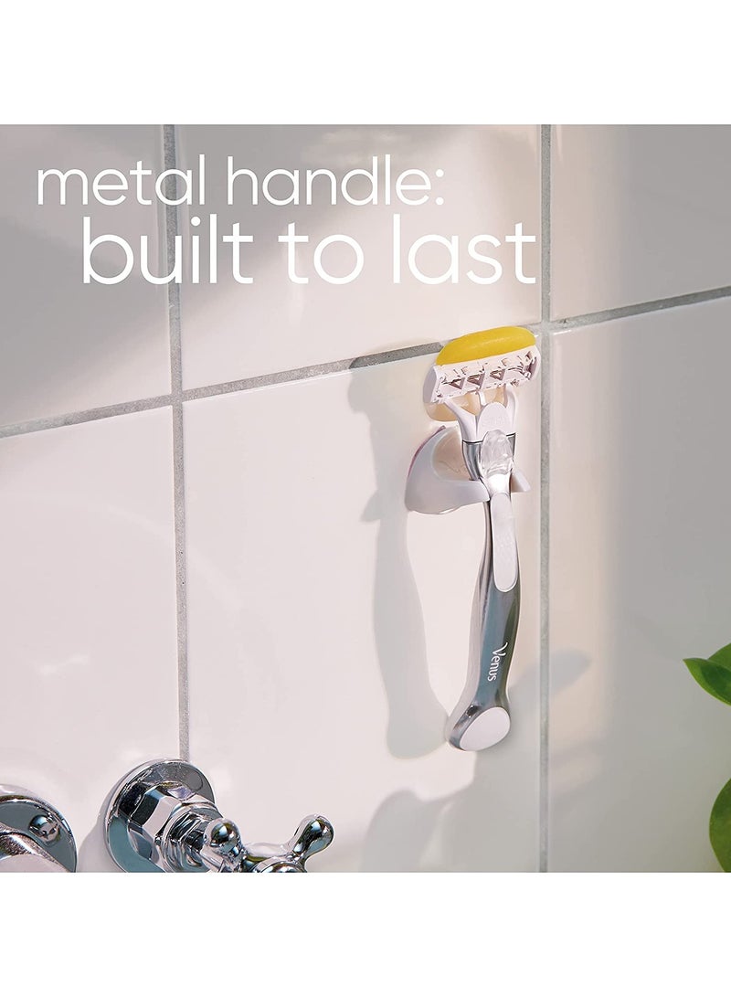 Venus Comfortglide Coconut Scent Plus Olay Women Razor Handle Plus 2 Blade Refills - Image 3