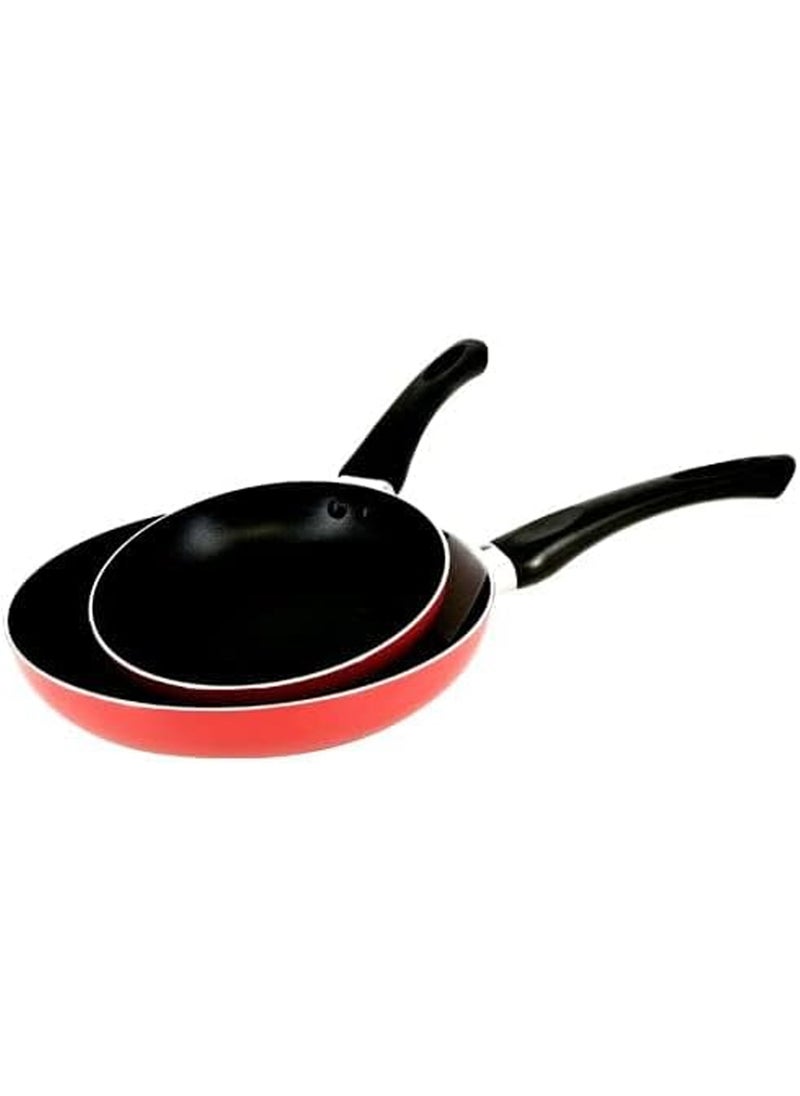 CLASSYTOUCH - 3pcs Non-Stick Cookware Set Non stick coating Soft grip handles - Image 1