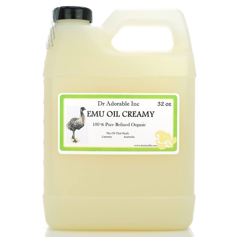 Dr Adorable  32 oz  Creamy Emu Oil  100 Pure Natural Organic