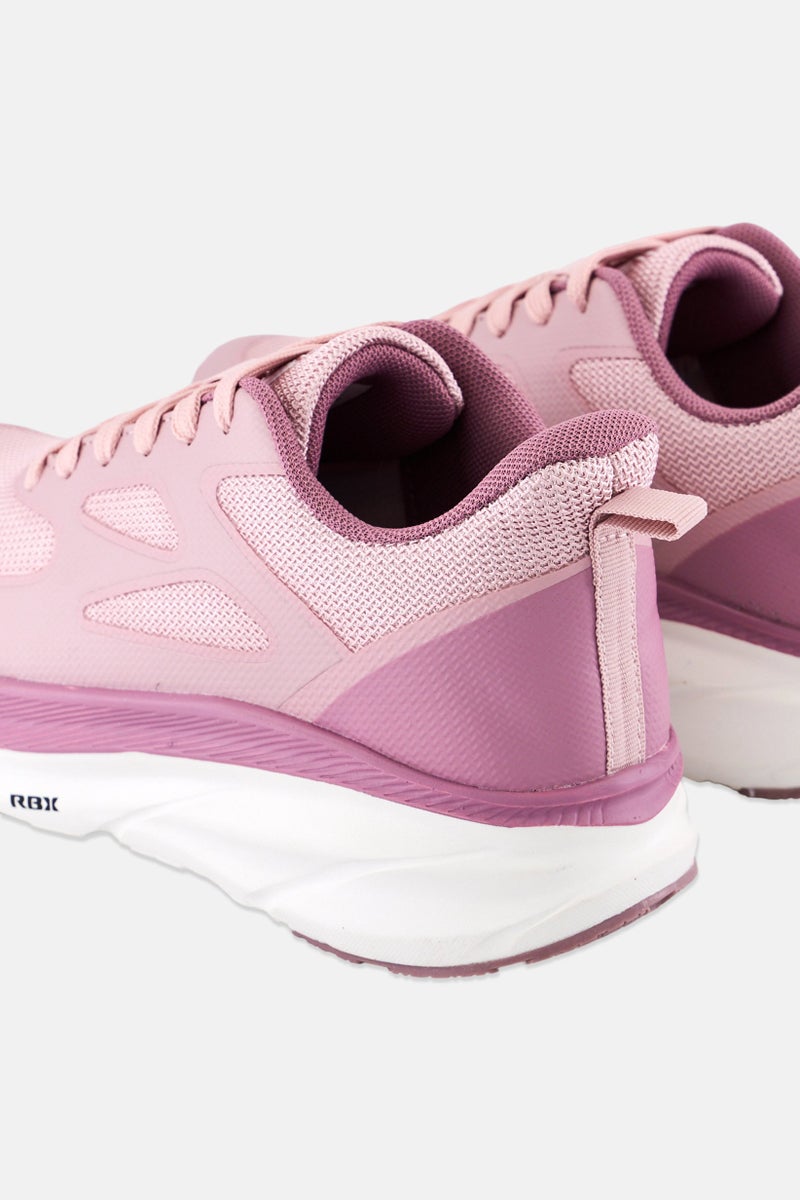 RBX أحذية جري للنساء مزودة بأربطة، وردي - Image 2