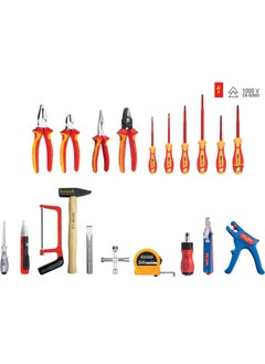 Ceta Form 31 Piece Electrician Tool Set in Plastic Case G99-0431+A27-19PL  - Image 1