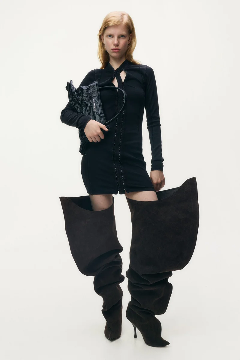 اتش اند ام فستان ميني مرن