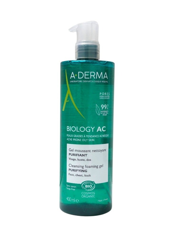 Biology AC Skin Cleansing Foaming Gel - 400 ml