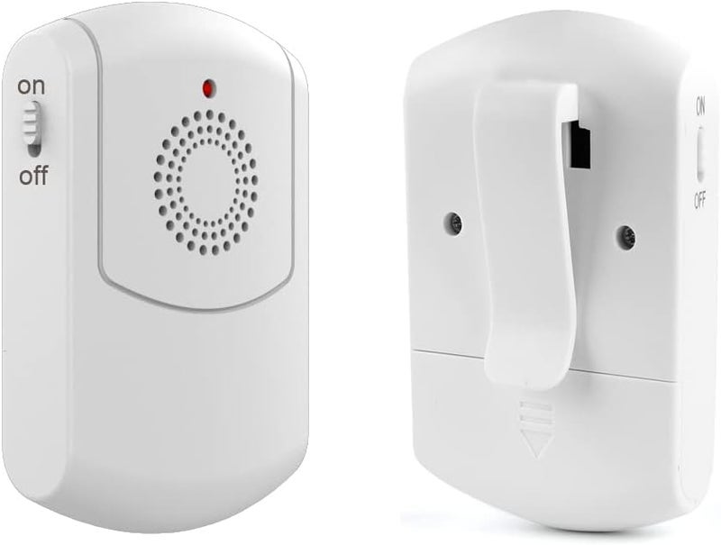 EverNary EverNary Caregiver Add On Receiver Part of Caregiver Pager Wireless Call Button for HomeElderlyPatient Vibration Pager with 52 Melodies 1 Receiver  - Image 1