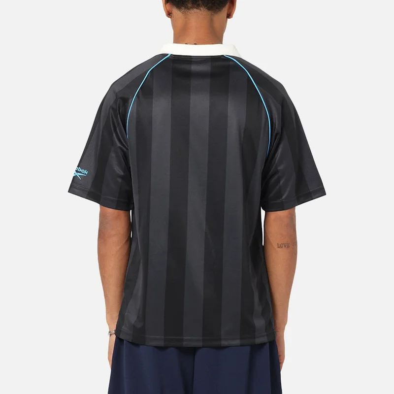 Reebok Black Reebok Retro Footy Polo Men's T-Shirt - Black for Men | Best Price UAE