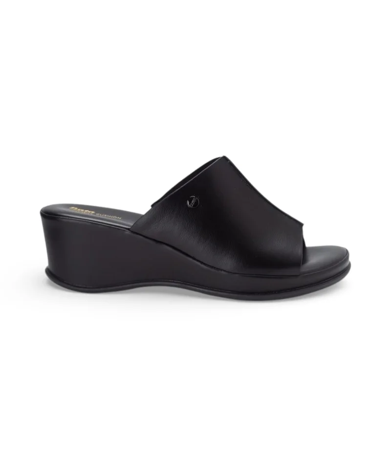 Bata Comfort Wedge Slide Sandals