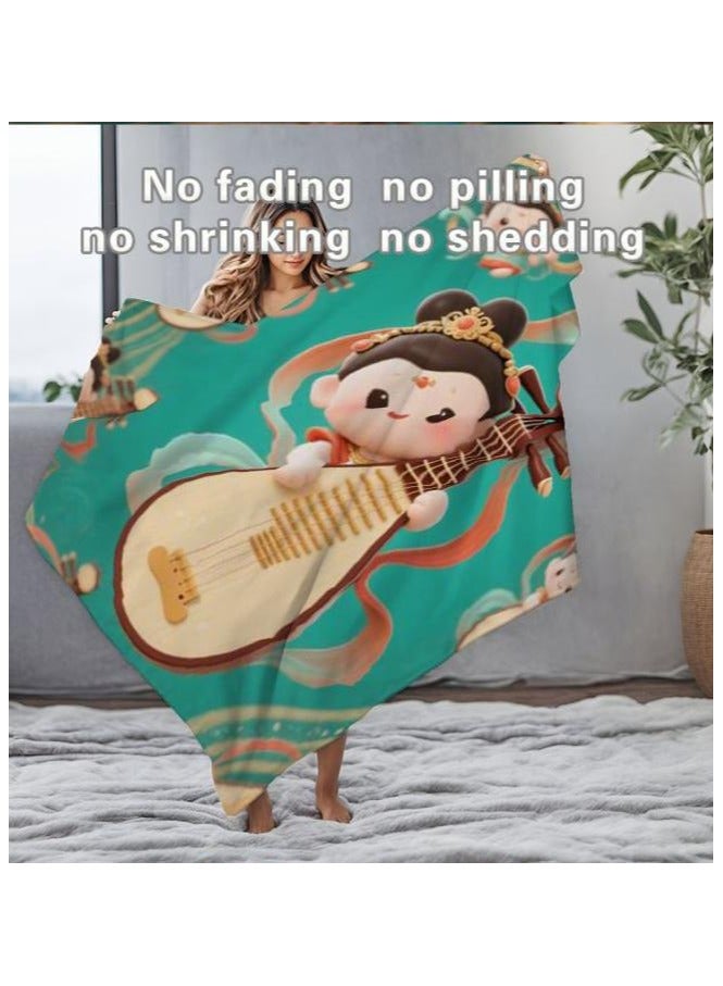 general Children's or student cartoon flannel thin blanket (warm and comfortable, suitable for sleep, games) 100cm*150cm - 821 - Image 4