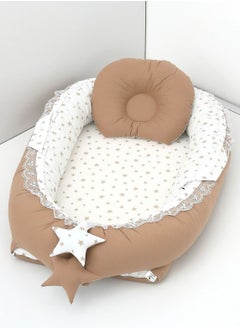 Brown/white