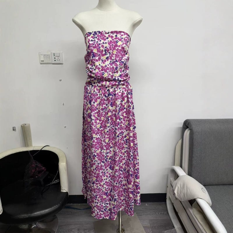 Women's Boho Floral Sleeveless Maxi Dress Summer 2026 - Image 3