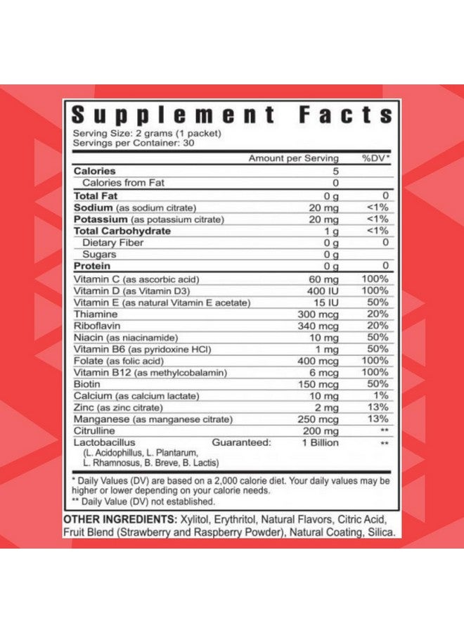 Youngevity Kidsprinklz Watermelon Mist Multi-vitamin Powder - Kids Multivitamin & Toddler Multivitamin - Vitamins, Minerals, & Probiotics - 30 Servings - Image 2