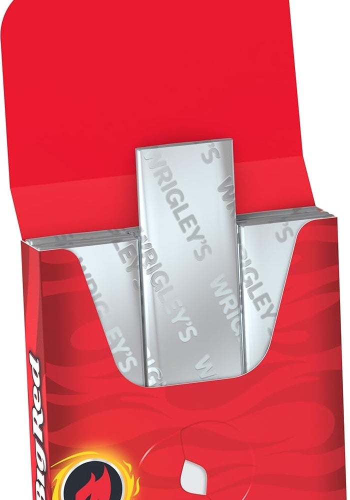 Big Red Wrigley's Cinnamon Chewing Gum - 15 Sticks - Image 2