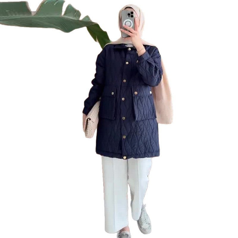 2025 Autumn Fashion New Long-Sleeve Single-Breasted Casual Jacket With Pockets - Image 5