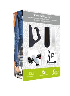 URBAN PRIME Prime Bag Hook With 2 Silicones Screen Protector For Electric Scooters, Unisex Adult, Universal Size - Black  - Image 3