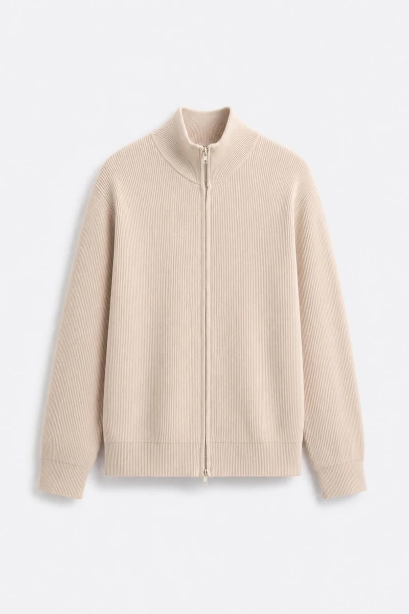 Giesto Beige Natural GIESTO Men's Cotton Sweater for Men | Best Price UAE