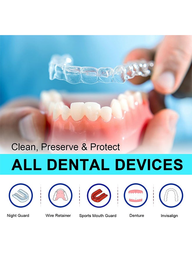 أبترين 36 قرص تنظيف لتثبيتات الأسنان والأجهزة الطبية الفموية ليلاً، يزيل الروائح والبقع والترسبات - Image 3