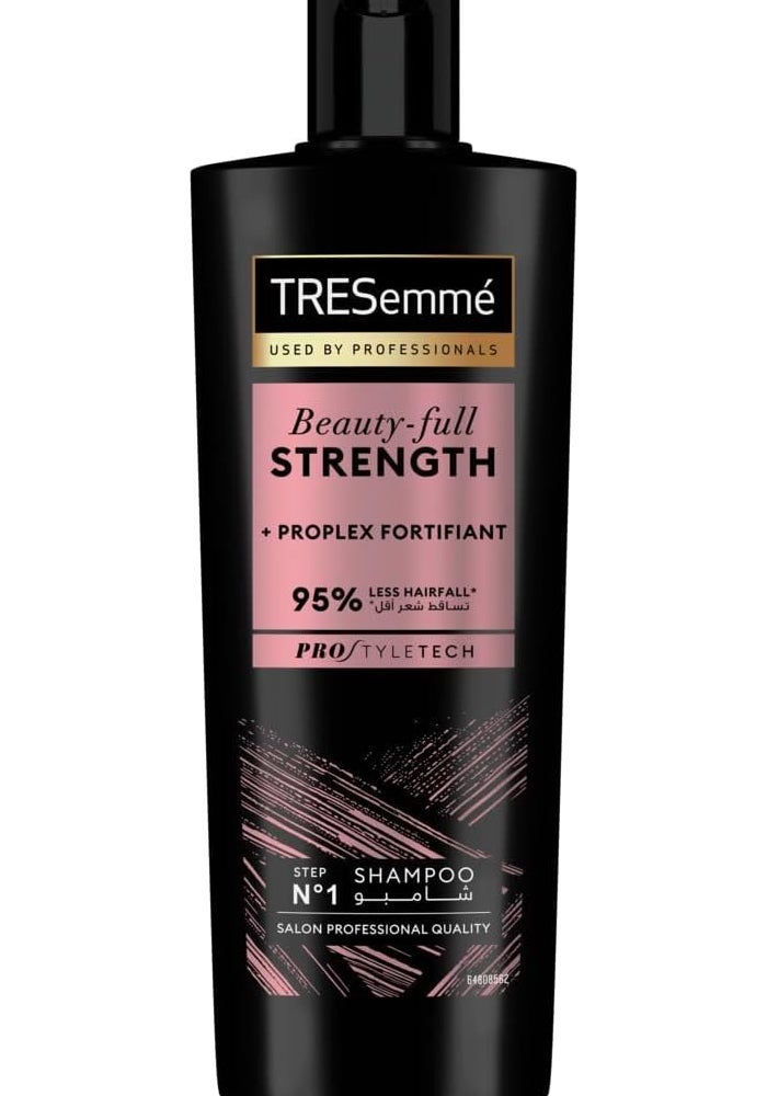 Tresemme TRESEmmé Strength and Fall Control Shampoo with Biotin for 3X Stronger Hair, 400ml - Image 1