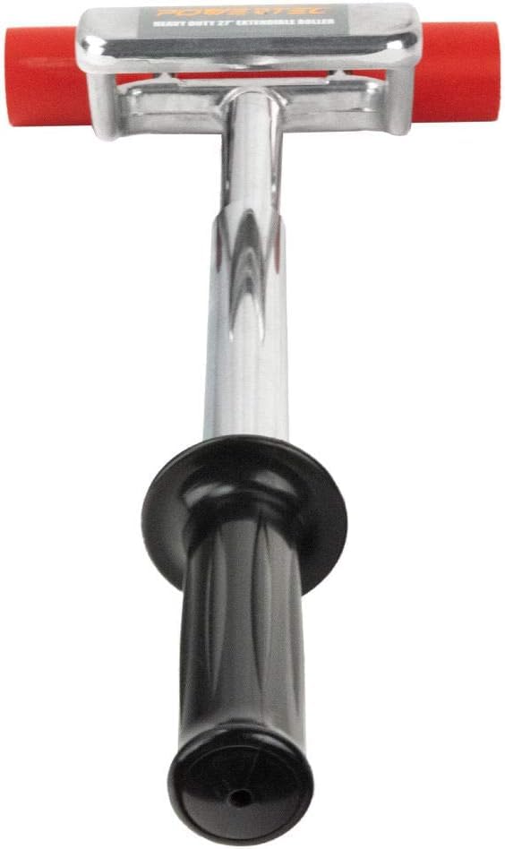 POWERTEC Extendable Floor and Wall Roller for Vinyl Flooring, Tile & Linoleum Roller with Extendable 17" to 27" Handle, 7.5" Wide for LVP, Veneer, Carpet, Wall Coverings, 1PK (71033) - Image 3