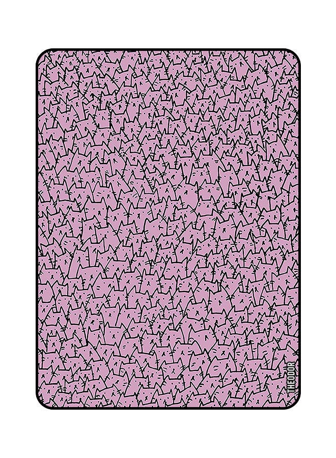 Theodor Protective Flip Case Cover For Samsung Galaxy A7 2020 10.4 Inches with Auto Wake/Sleep Kittens Crowd - Image 1