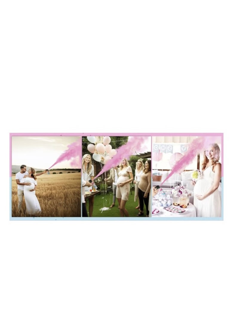 Baby Gender Reveal Fire Extinguisher Shaped Powder Spray Pink (Girl) - Image 4