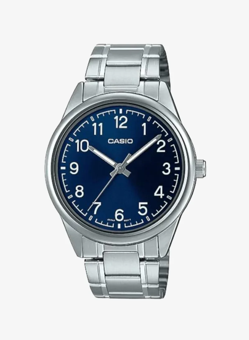 Casio Men's Stainless Steel Analog Watch MTP-V005D-2B4UDF - 40 mm