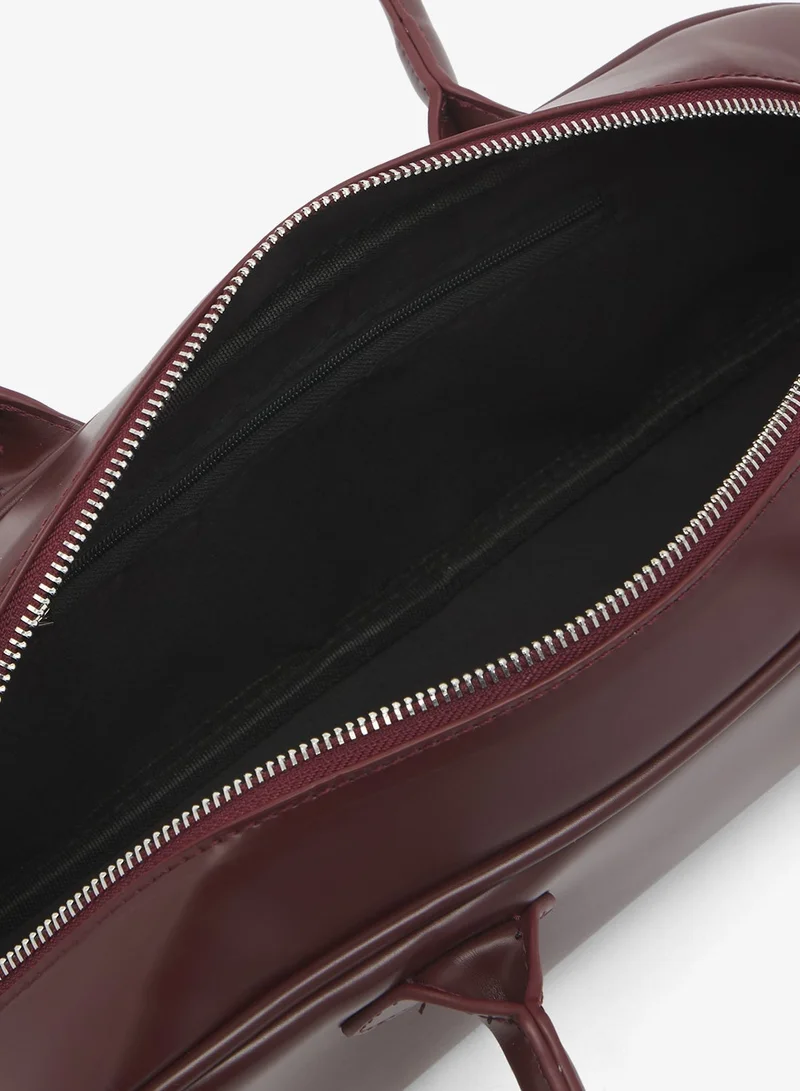 Ginger Burgandy East-To-West Top Handle Bag for Women | Best Price UAE