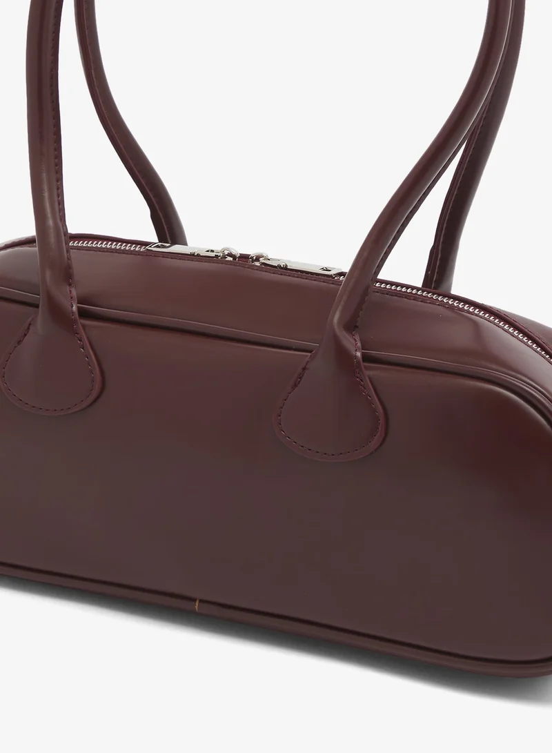 Ginger Burgandy East-To-West Top Handle Bag for Women | Best Price UAE