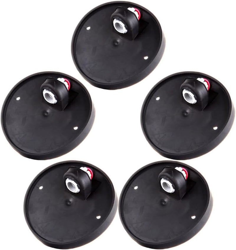 cciyu 5 Pcs Round Amber Cab Marker Light Covers - Image 1