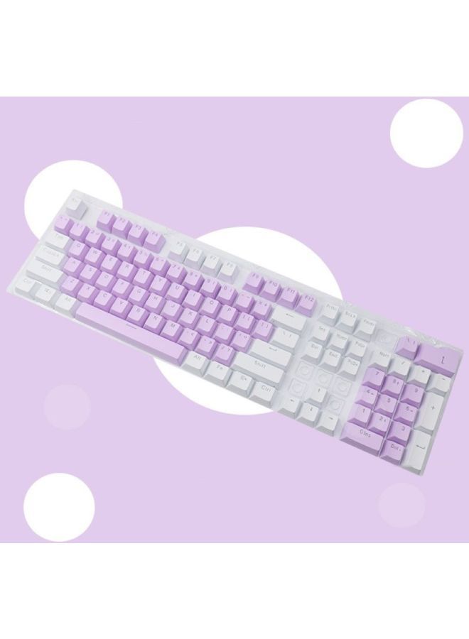 NIBEMINENT Mechanical Keyboard Cap Purple  - Image 2