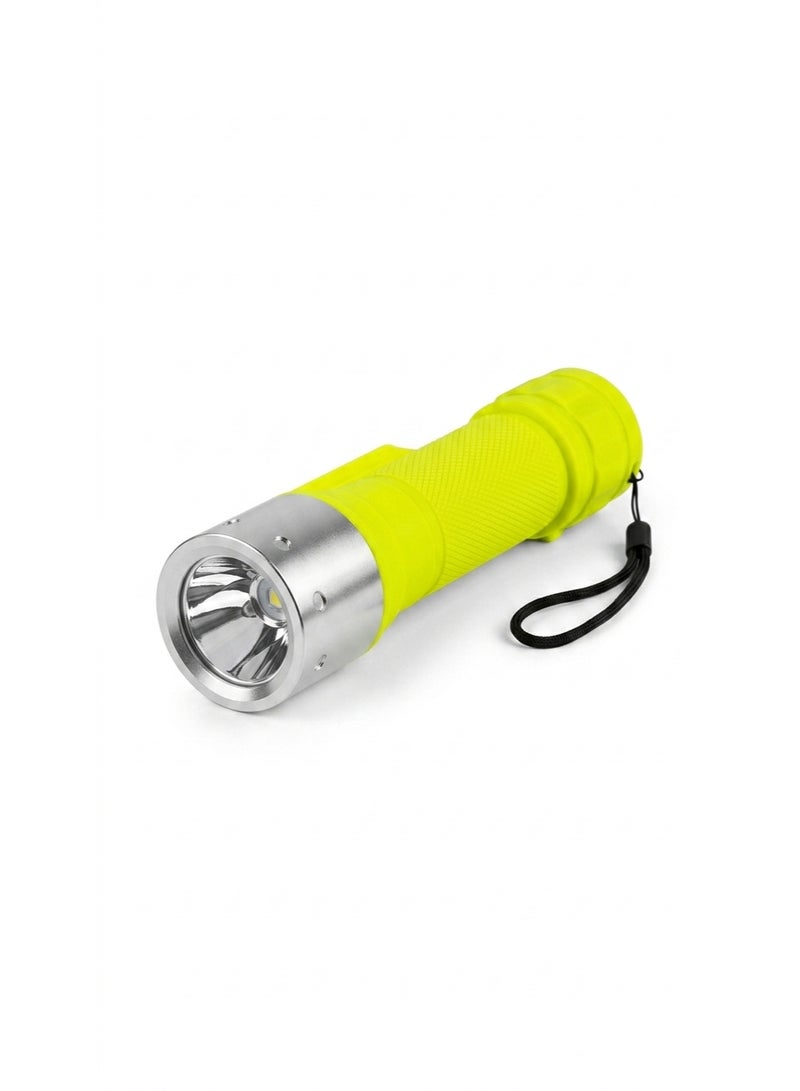 CREE LED Professional Diving Flashlight - High Lumen Waterproof Underwater Scuba Safety Torch, Submersible Light for Snorkeling, Swimming, and Outdoor Night Activities - Image 3