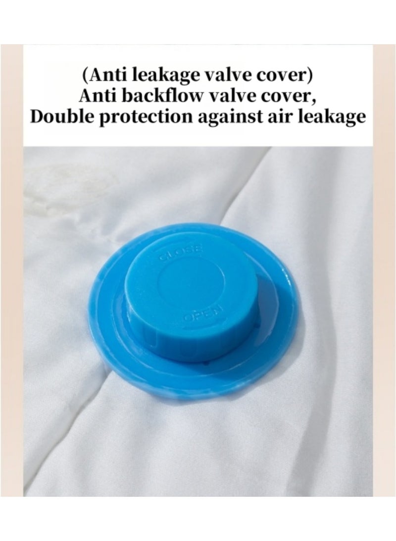 Premium Plastic Vacuum Seal Bag, Reusable Vacuum Storage Bags with Hand Pump, Vacuum Bags for Clothes, Mattress, Blanket, Duvets, Pillows, Quilt, Travel - Image 4